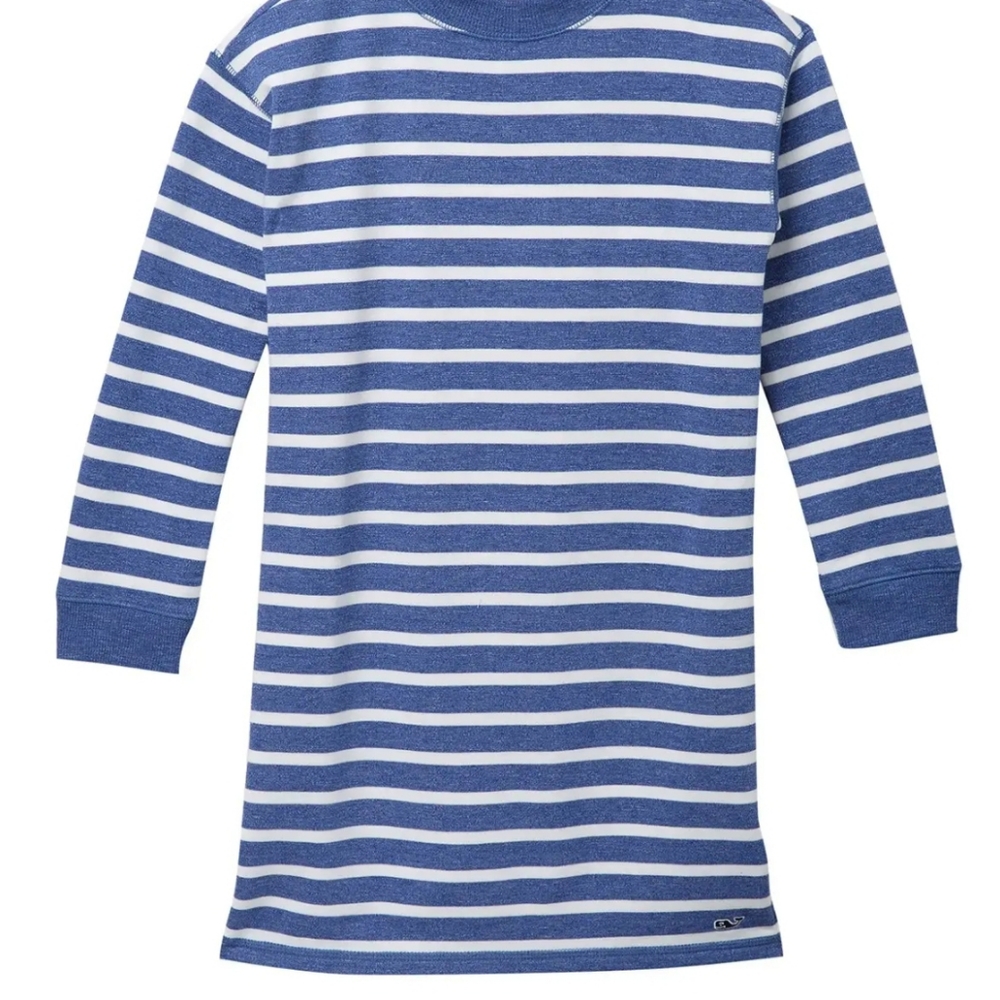 Vineyard Vines Cozy Stripe Dress Girls XL-14